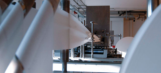 Feuchttuchproduktion