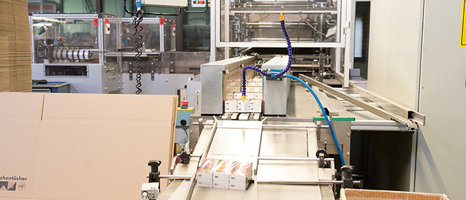 Taschentuchproduktion